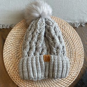 PAGE ONE Grey Beanie